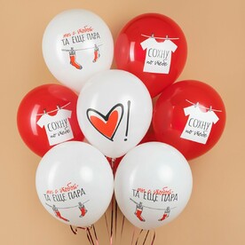 Воздушные шары «сохну по тебе» 7 штук