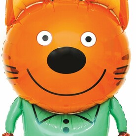 Воздушный шар (48''/122 см) Фигура, Три Кота, Компот,  401117