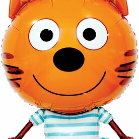 Воздушный шар (46''/117 см) Фигура, Три Кота, Коржик,  401118