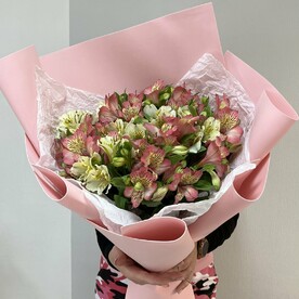 Гигант из альстромерий