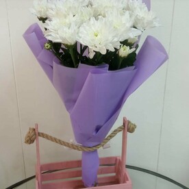 Букет из хризантем