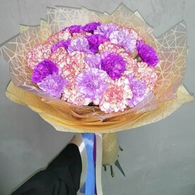 Букет из диантусов