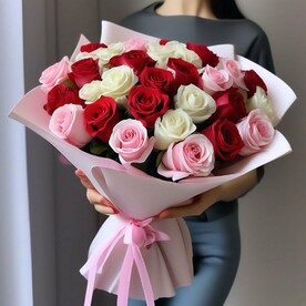 Букет из роз премиум класса