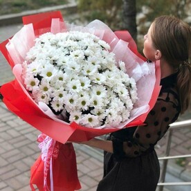 Букет из хризантем