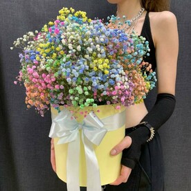 Цветы в коробке