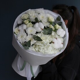 Гортензия и хлопок