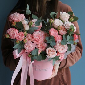 Цветы в коробке