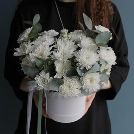 Коробка из хризантемы