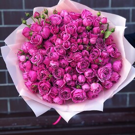 Огромное розовое облако