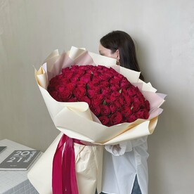 101 роза Шикарный букет