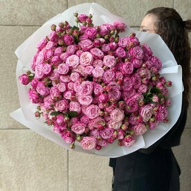 Монобукет леди Бомбастик 35роз