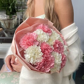 Монобукет из диантусов