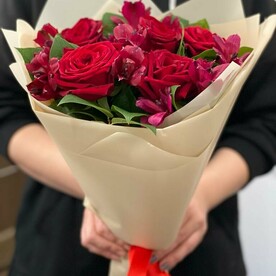 Букет "Бархатные грани"