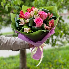 Букет "Летний авангард"