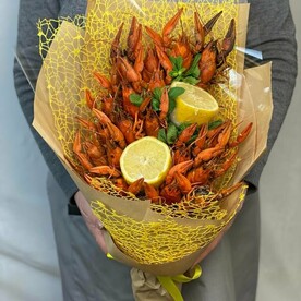 Букет Раки, Лимоны и Мята