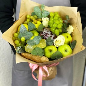 Фуд-букет "Зелёный день"