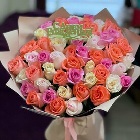 Микс 51 роза