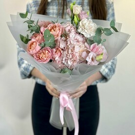 Букет в нежной гамме