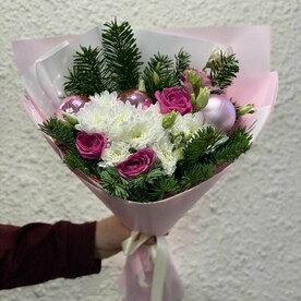 Букет снежка