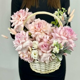 Композиция "Розовое счастье"