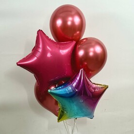 Набор шаров "Звезды пламени"