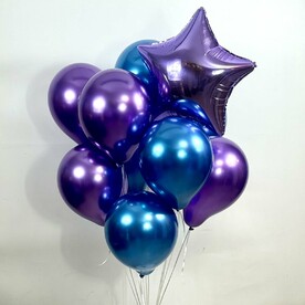 Набор шаров "Волшебство фиолетовых ночей"