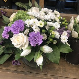 БУКЕТ С КЛЕМАТИСОМ