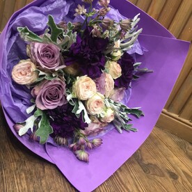 Букет с сенецио