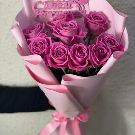 Малиновая розочка