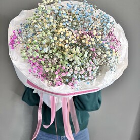 Моно букет из гипсофилы