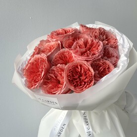 БУКЕТ РОЗА «КЕНДИ ЭКСПРЕШН» 15 шт