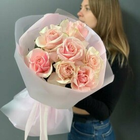 Букет шикарных французских роз