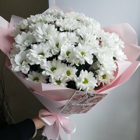 Монобукет из ромашек