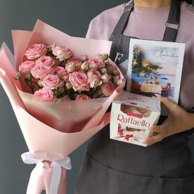 Подарочный набор + букет