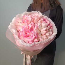 Букет роз во Французской технике