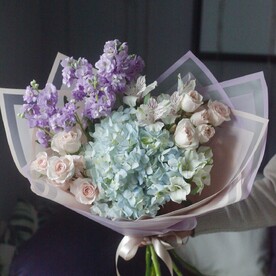 Букет Дельфин и Русалка