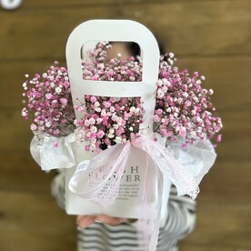 Сумочка из гипсофилы