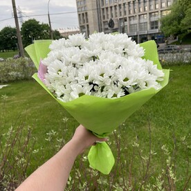 Букет из 9 хризантема