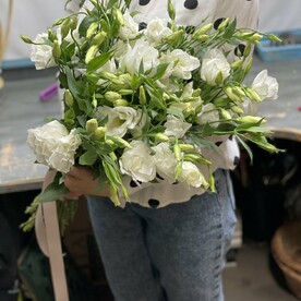 Букет из лизиантус (эустома)!