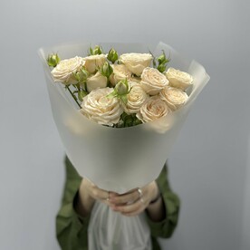 Букет из 3 кустовых роз