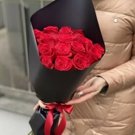 Букет из 15 Роз Эквадор 60 см