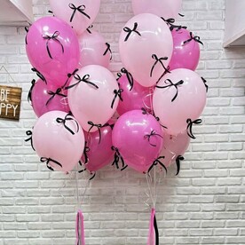 Шары с бантами