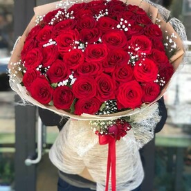 Гипсофила с розами