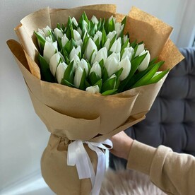 Белые тюльпаны