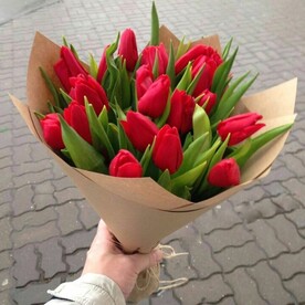 Тюльпан, Упаковка крафт