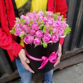 Пионовидные розы баблз