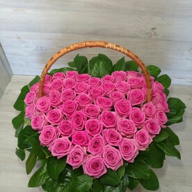 Корзина в форме сердце