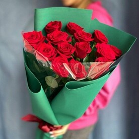 Букет роз 15 шт