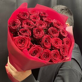 Роза красная