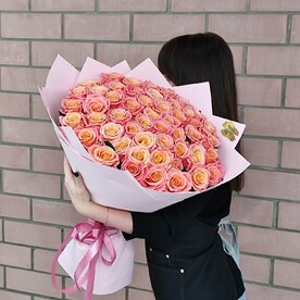 51 роза розовая